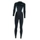 thumbnail image 1 of Traje de baño Traje de baño con cremallera frontal Traje de baño de cuerpo completo Traje de buceo Traje húmedo para deportes acuáticos Natación Buceo Negro M, 1 of 5