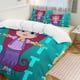 thumbnail image 2 of Shimmer And Shine Cartoon Bedding Sets Ultra Soft Skin-Friendly Duvet Cover 3 Piece, Cute Comforter Cover Bed Set for Boys Girls Kids, 2 of 5