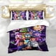 thumbnail image 5 of Cinco Noches en Freddy's Conjunto de sábanas temático, trío de piezas, cómodo y amigable con la piel, diseño único, regalo de decoración para el hogar para familiares, amigos y fans, 90 cm * 190 cm, 5 of 6