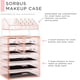 thumbnail image 2 of Organizador de maquillaje Sorbus transparente con 3 cajones grandes y 4 pequeños, 2 of 7