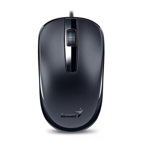 Genius - Mouse Alambrico 3 Botones 1000Dpi Dx-110 Negro