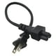 thumbnail image 5 of Adaptador de fuente de alimentación US de 30 cm de largo, cable de alimentación de CA para computadora portátil, cable de extensión de alimentación, 5 of 5