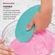 thumbnail image 2 of Juego de 2 raspadores KitchenAid Gourmet, color azul turquesa y gris tormenta, 2 of 3