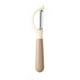 thumbnail image 1 of 1pc Two-color Handle Stainless Steel Peeler For Home Kitchen, Vegetable And Fruit, Potato Peeling, 1 of 4