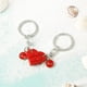 thumbnail image 4 of 2 llaveros de ladrillo, llaveros de pareja desmontables, llavero de corazón a juego, llavero de amistad para enamorados, regalo dulce para San Valentín (rojo), 4 of 6