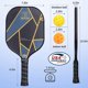 thumbnail image 4 of Palas de pickleball YC DGYCASI 2025 de fibra de carbono, paquete de 2 con bolsa, 4 of 8