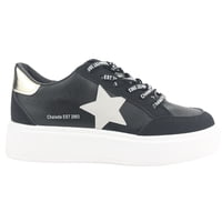 Zapatilla Chalada Mujer Candy-36 Negro Urbano