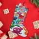 thumbnail image 4 of Uglydolls Tema: Calcetines de Navidad, fino lino blanco para colgar en escaleras y chimenea, decoración navideña para el hogar, regalo de Navidad. 45cm × 32cm, 4 of 5
