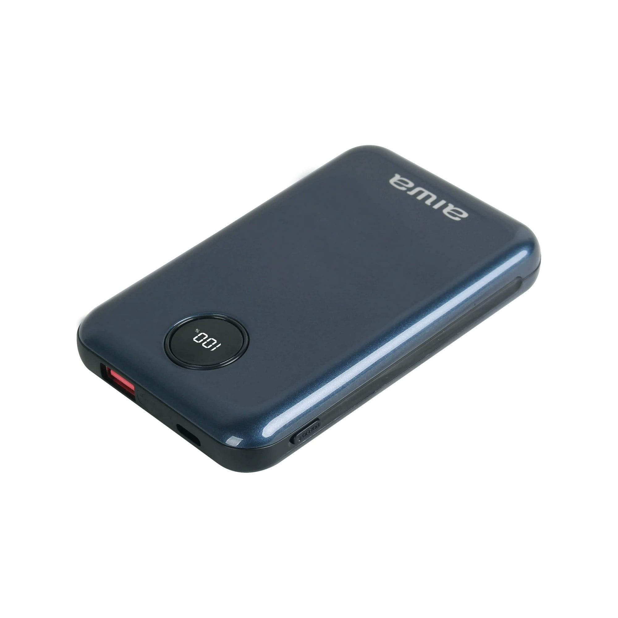 Aiwa - Cargador Batería Externa Power Bank 10.000 Mah Paw-300 Negro