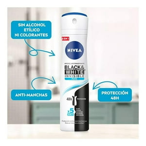 Nivea Deo - Deo Spray Ap Black-White Pure 150Ml
