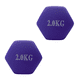 thumbnail image 2 of Par de Mancuernas hexagonales de neopreno 2kg c/u Total 4kg, 2 of 2