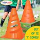 thumbnail image 3 of Agility Training Sport Cone Thin Air Brands, paquete de 12 unidades, color naranja, 3 of 6