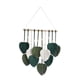 thumbnail image 1 of Tapiz Colgante De Pared De Macramé Con Hojas, Elegante, Para Telón De Fondo, Apartamento, Sala De Estar, Verde, 1 of 5