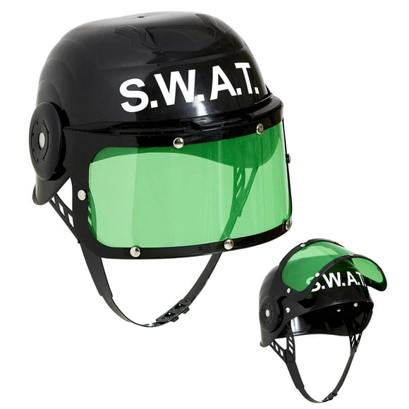 Disfraz SWAT Helmet Dress Up America Police S.W.A.T., para niños
