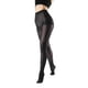 thumbnail image 2 of Panty negra 70 denier diseño 7 ondas S-M negro, 2 of 2