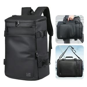 Mochila Notebook Antirrobo Luxgear Sleek Impermeable 3 En 1