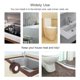 thumbnail image 4 of Xiao Hua Cinta de Sellado Blanca para Baño y Cocina, Tira de Sellado, Cinta de Sellado Autoadhesiva Impermeable de PVC, 1 Pieza, 1.05 Pulgadas * 10.5 Pies, 4 of 4