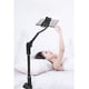 thumbnail image 3 of 1pc Tablet & Phone Stand Holder, Gooseneck Cell Phone Bed Holder With 360°Adjustable Clip, Flexible Tablet Mount Clamp For Desk, Compatible With IPhone/iPad/Tablet,Black, 3 of 3
