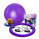 thumbnail image 1 of Set Balón Yoga Pilates 65 cm con Aro y Bandas de Resistencia, 1 of 3