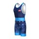 thumbnail image 1 of Malla de lucha Matman The Spangled Blue 3X-Small, 1 of 4