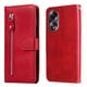 thumbnail image 1 of Funda con Cremallera para OPPO A58 4G, Carcasa Cartera de Cuero PU con Soporte y Tarjetero, 1 of 6