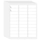thumbnail image 1 of Etiquetas de dirección L LIKED 2,5 x 6,4 cm 3000 etiquetas 100 hojas, 1 of 7