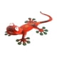 thumbnail image 2 of Escultura En Forma De Gecko Decoración Montada En La Pared Para Interior Al Aire Libre Rojo, 2 of 5