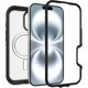 thumbnail image 3 of Funda OtterBox para iPhone 16 Defender Series XT, transparente, lado oscuro, 3 of 5