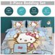 thumbnail image 2 of Cute Hello Kitty Bedding Sets for Girl Women Bedding Set 3pcs Bedding Sets 1 Comforter Cover And 2 Pillowcases, 2 of 5