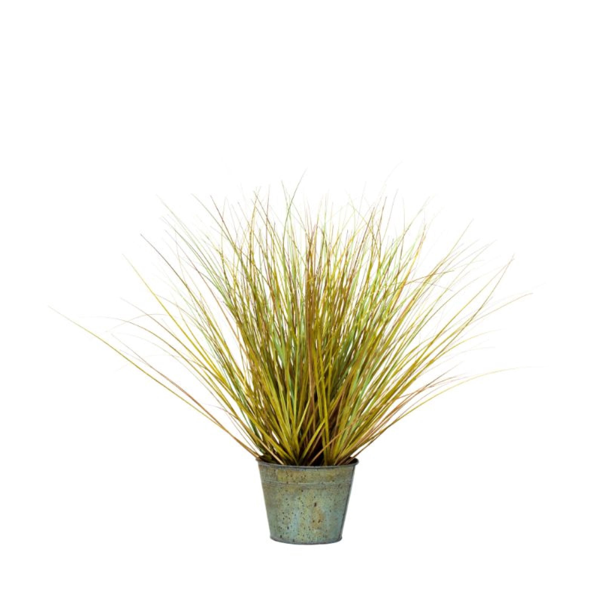 Planta Artificial Grass Amarillo 64 cm