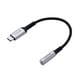 thumbnail image 1 of Adaptador de conversión USB tipo C a 3,5 mm Elecom MPA-C35ECANBK, 1 of 5