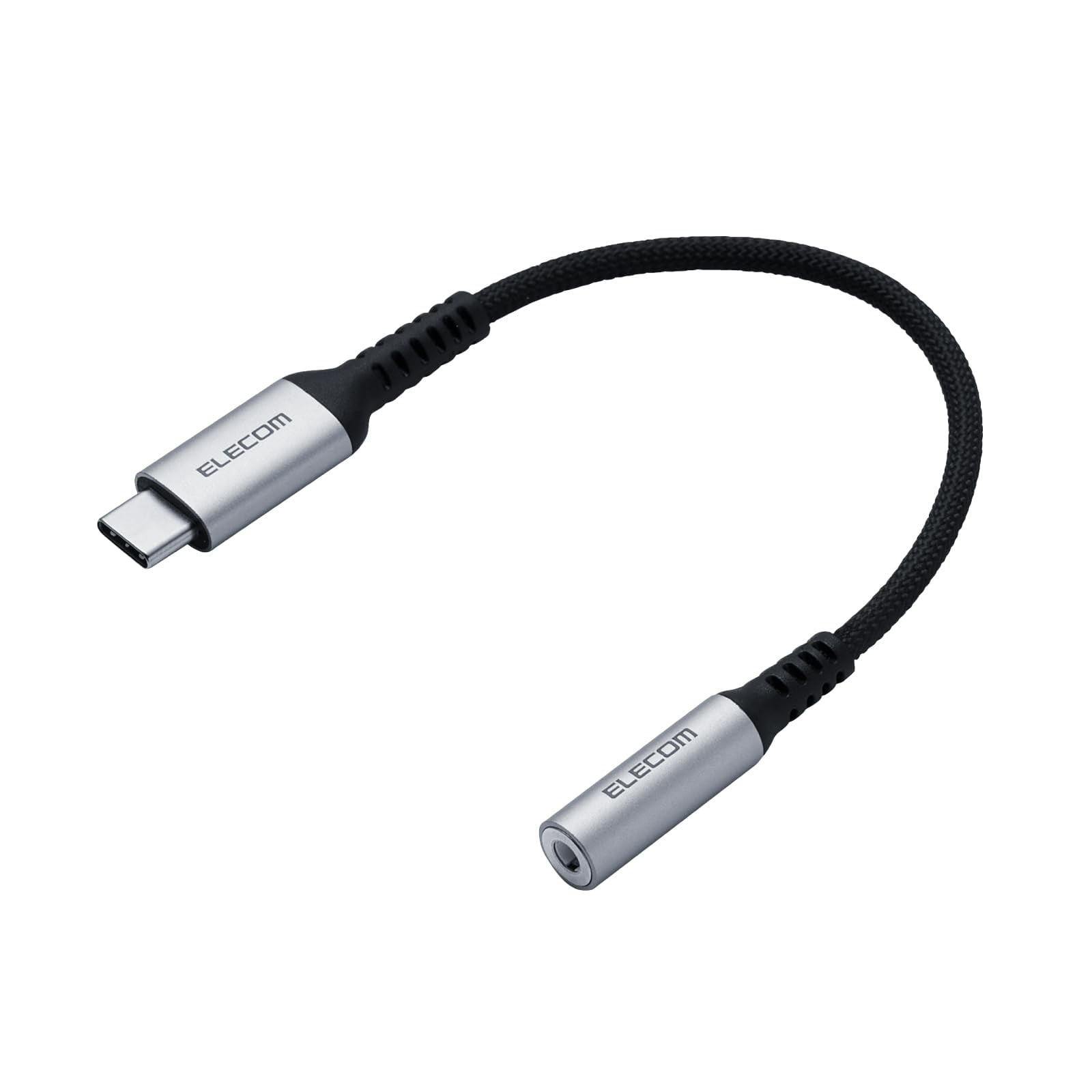 Adaptador De Conversión Usb Tipo C A 3,5 Mm Elecom Mpa-c35ecanbk