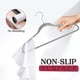 thumbnail image 5 of Velvet Hangers LUX Decor Grey, paquete de 50 prendas antideslizantes, 5 of 6