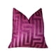 thumbnail image 1 of Cojín de lujo hecho a mano Plutus Brands Plutus Velvet Maze Runner, 1 of 3