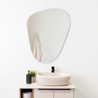 Tuhome - Espejo Baikal 80X60X1,9 Cm Diseño Irregular