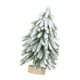 thumbnail image 2 of Árbol De Navidad Artificial De Mesa, árbol De Navidad Flocado En Miniatura Para Navidad Con Nieve Blanca, Tamaño L, 2 of 3