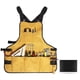 thumbnail image 1 of Herramienta de trabajo delantal para hombres y mujeres, longitud del torso con 21 bolsillos de herramienta, delantal de lienzo duradero, entusiastas de bricolaje, regalos para hombres para N, 1 of 3