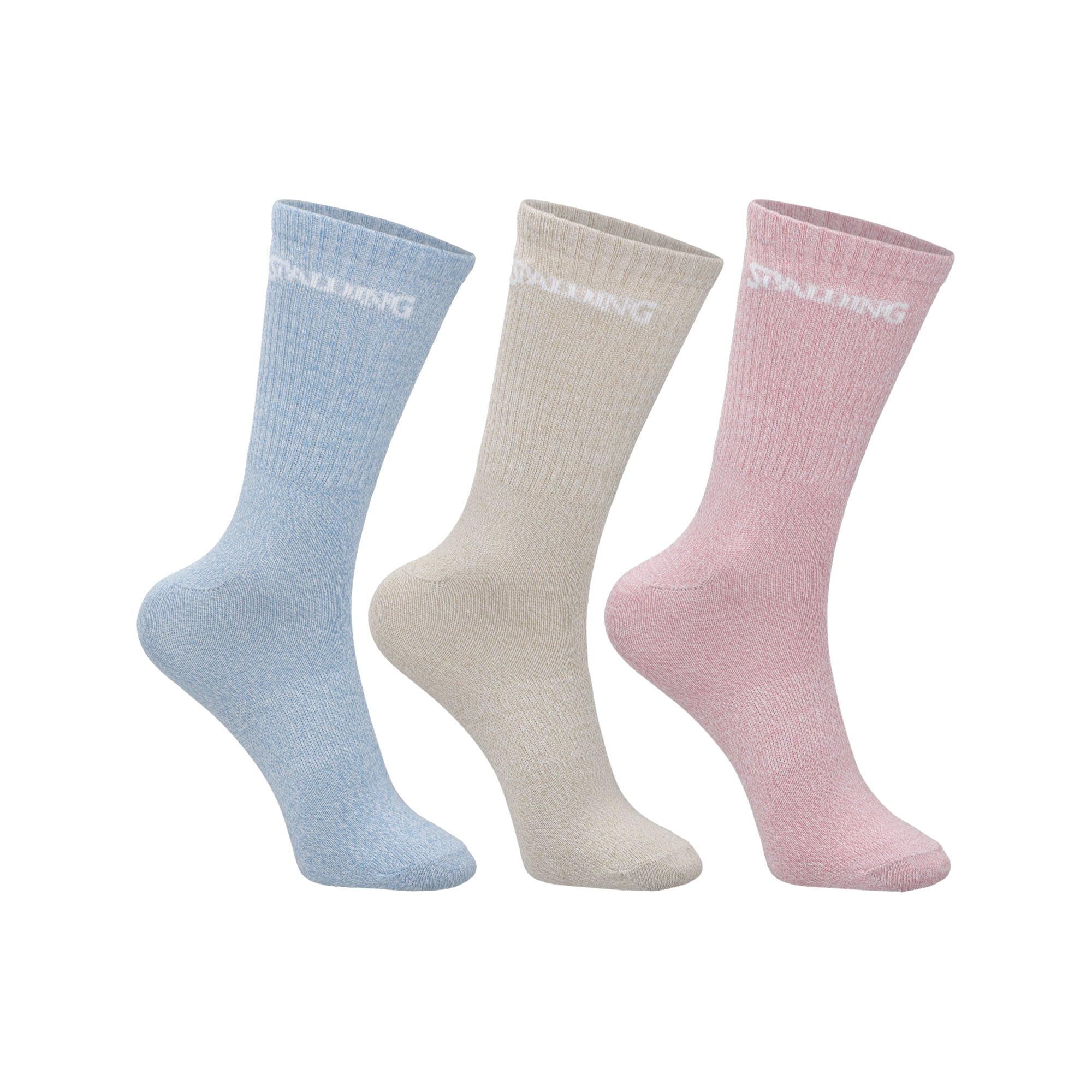 Spalding - Calcetines Tripack Medios Mixed 40 44 Rbc