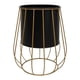 thumbnail image 1 of Porta Macetero Pedestal Maceta Plantas Metalico Decorativo gris oscuro, 1 of 9