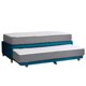 thumbnail image 1 of Cama Nido Zen Best Tela Azul 1.5 Plaza, 1 of 4