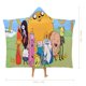 thumbnail image 2 of Hora de Aventura Manta Capa con Capucha Anti-Bolitas, Manta de Lana Ártica Suave, Manta Portátil de Felpa Ligera y Lujosa, Poncho para Siesta en Casa y Oficina, 100*130cm, 2 of 6