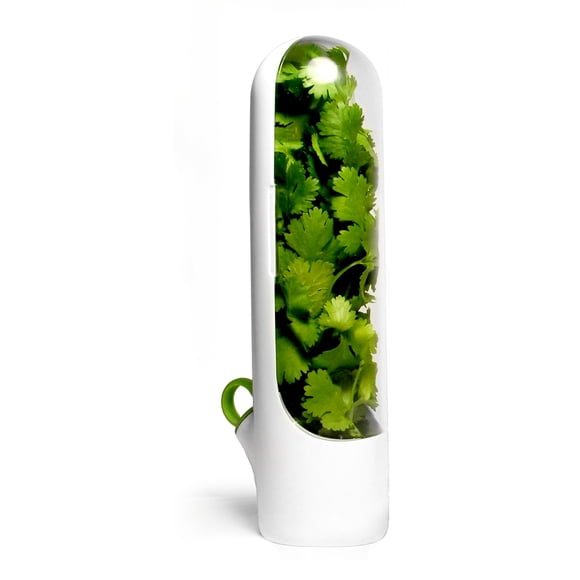 Herb Saver Prepara Mini plástico blanco/verde sin BPA