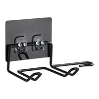 Magideal - Soporte Para Secador De Pelo, Organizador De Herramientas De Autocuidado Montado En La Pared, Soporte Para Alisador De Pelo, Colgador Para Salón, Baño Negro