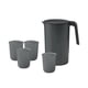 thumbnail image 2 of Jarra De Agua De 2,5 L Y Jarra De Agua De 4 Tazas Para Acampar, Fiesta De Picnic, Negro, 2 of 5