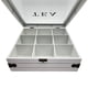 thumbnail image 3 of Caja De Té 9 Divisiones Tapa Con Diseño Decorativa Decohogar blanco, 3 of 5