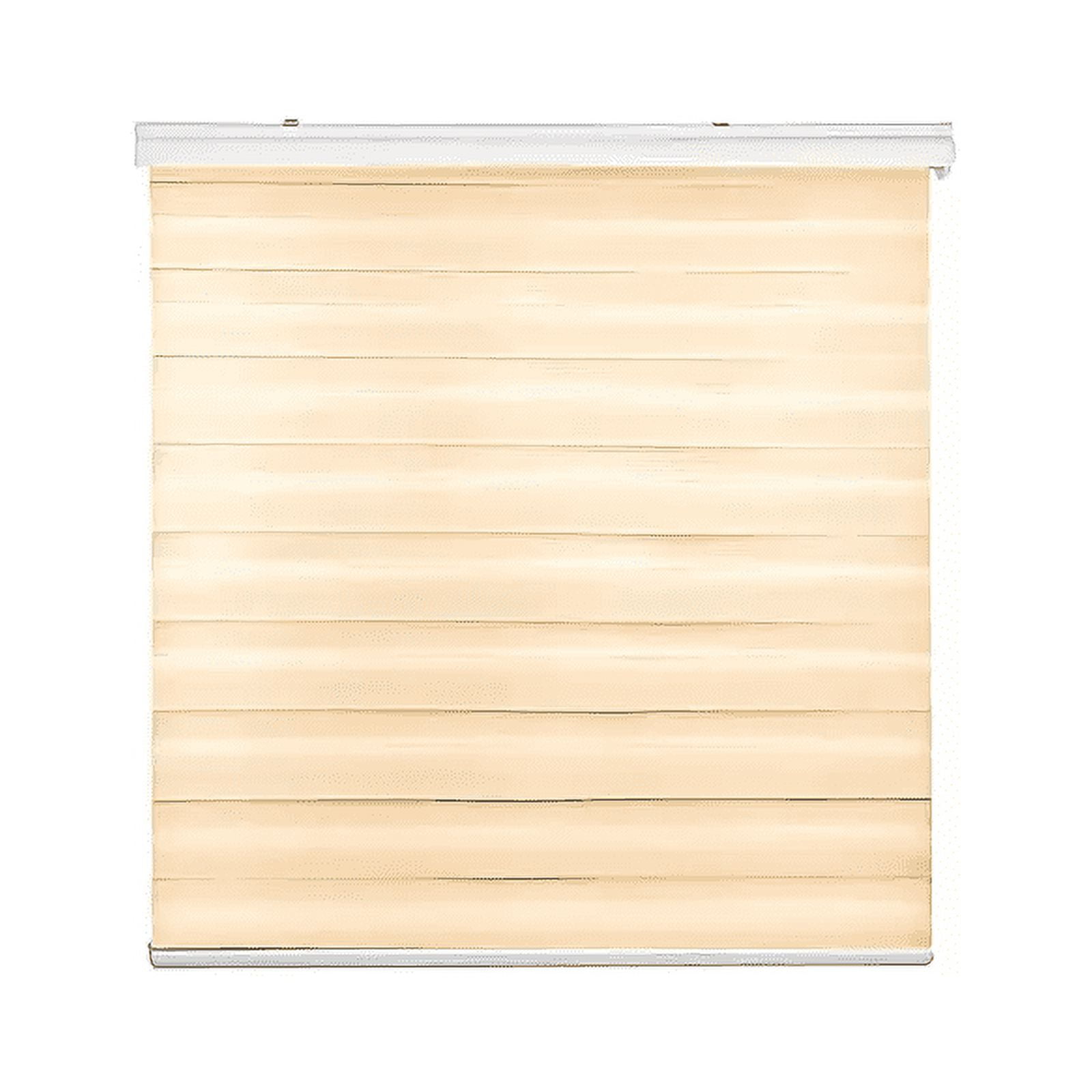 Genérico - Cortina Roller Duo Zebra Día Y Noche 120 X 200 Beige