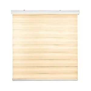 Genérico - Cortina Roller Duo Zebra Día Y Noche 120 X 200 Beige
