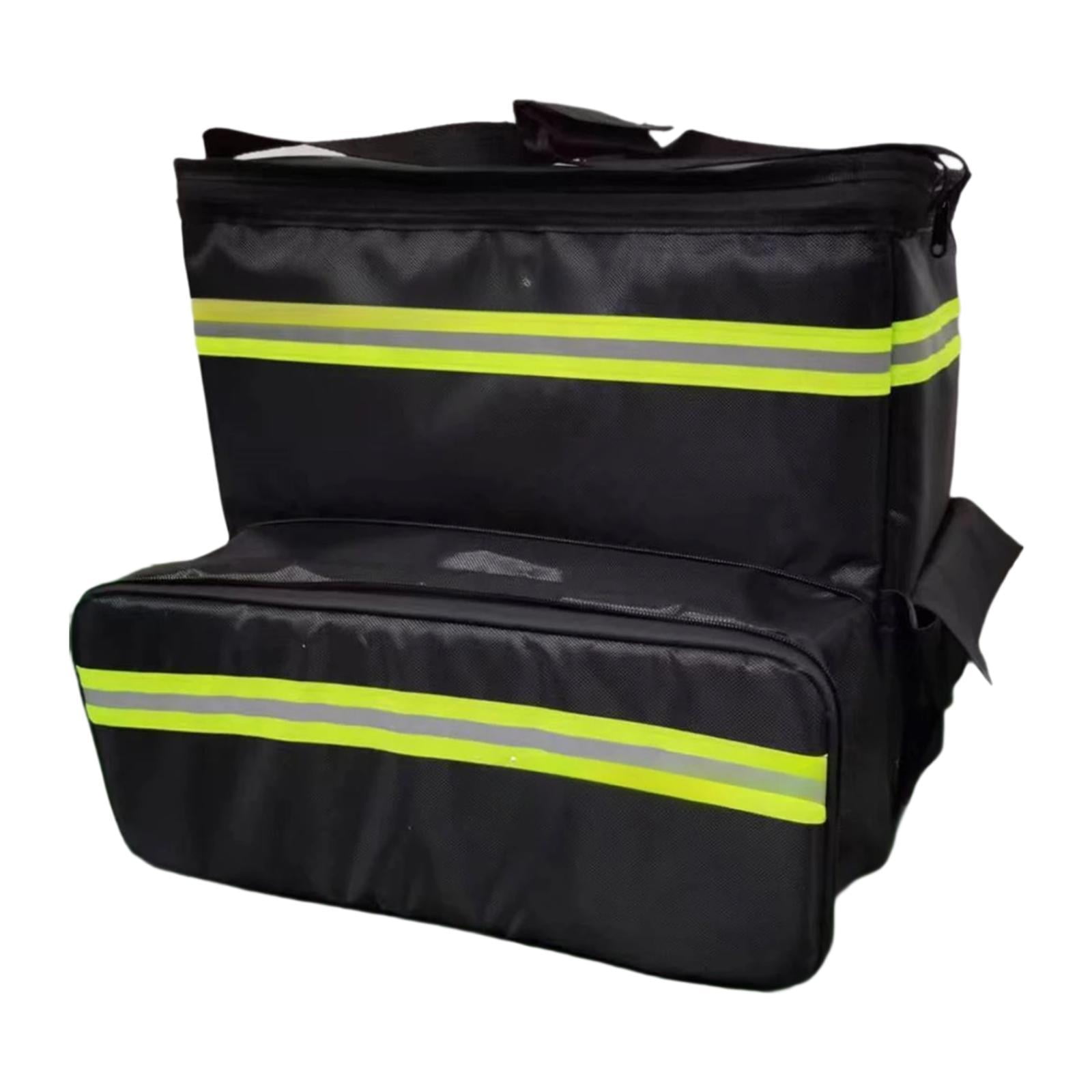 Magideal - Bolsa De Entrega Bolsa Térmica Para Alimentos Bolsas De Pizza Calientes Con Aislamiento Impermeable Para Entrega En Bicicleta Para Picnic Restaurantes