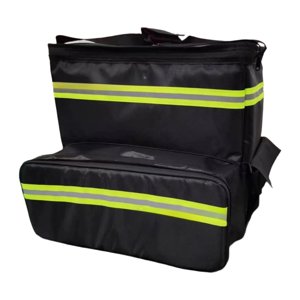 Magideal - Bolsa De Entrega Bolsa Térmica Para Alimentos Bolsas De Pizza Calientes Con Aislamiento Impermeable Para Entrega En Bicicleta Para Picnic Restaurantes