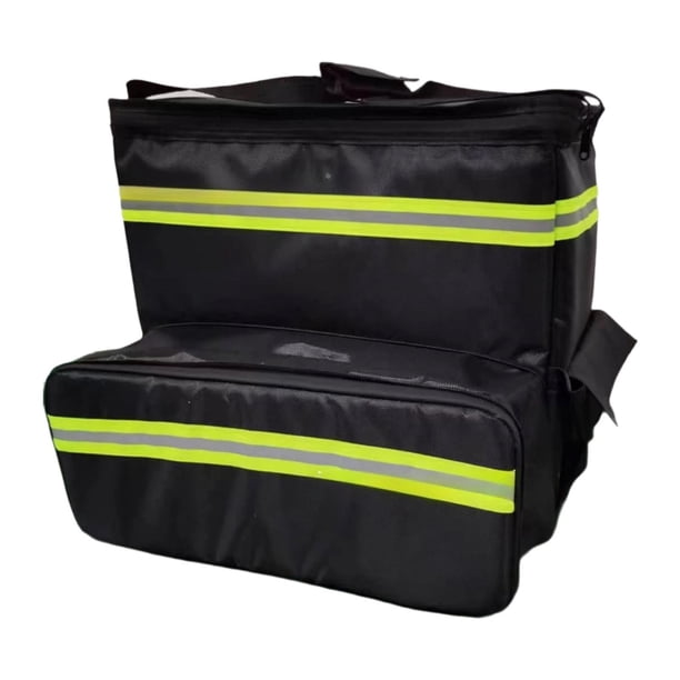 Bolsa de entrega Bolsa térmica para alimentos Bolsas de pizza calientes con aislamiento impermeable para entrega en bicicleta para picnic Restaurantes